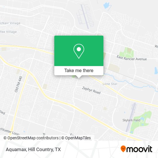 Mapa de Aquamax