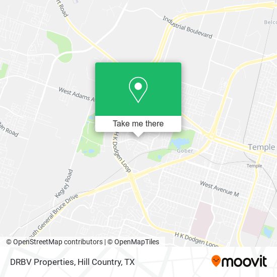 Mapa de DRBV Properties
