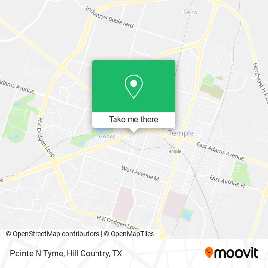 Mapa de Pointe N Tyme