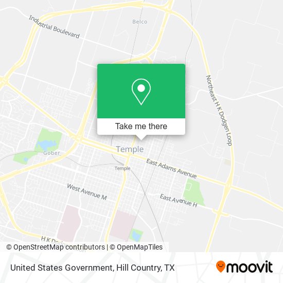 United States Government map