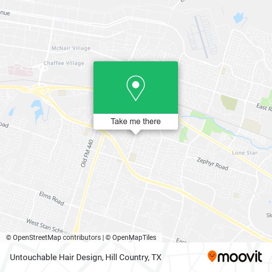 Mapa de Untouchable Hair Design