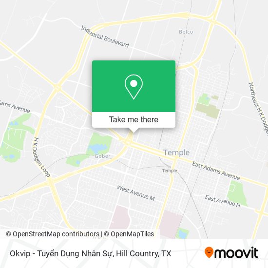 Okvip - Tuyển Dụng Nhân Sự map