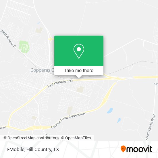 T-Mobile map