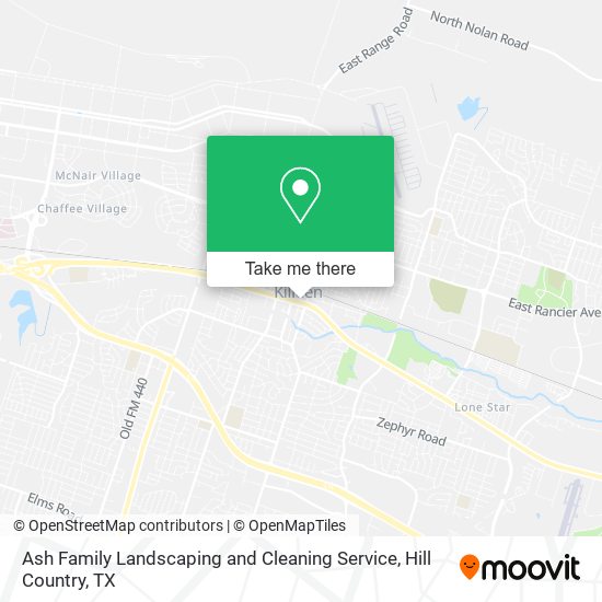 Ash Family Landscaping and Cleaning Service map