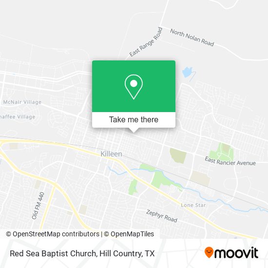 Red Sea Baptist Church map
