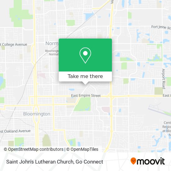 Mapa de Saint John's Lutheran Church