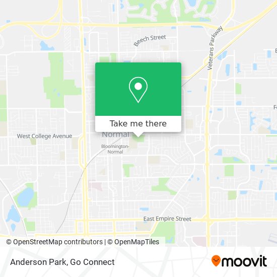 Anderson Park map