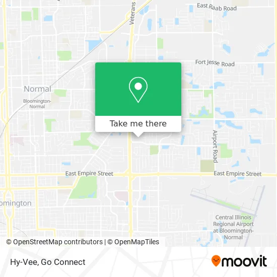Hy-Vee map