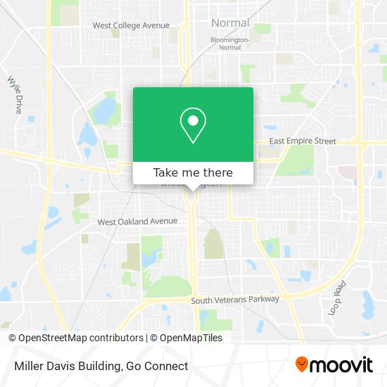 Miller Davis Building map