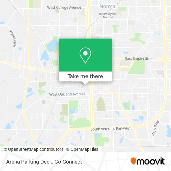 Mapa de Arena Parking Deck