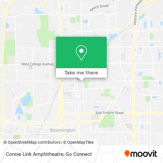 Connie Link Amphitheatre map