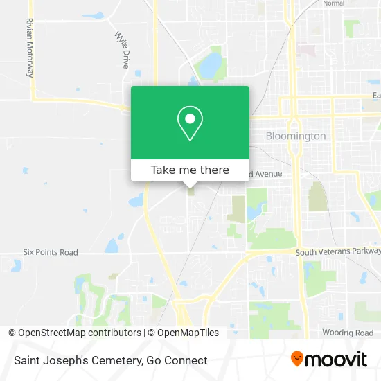 Mapa de Saint Joseph's Cemetery