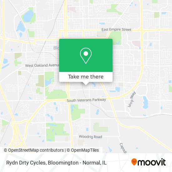 Mapa de Rydn Drty Cycles