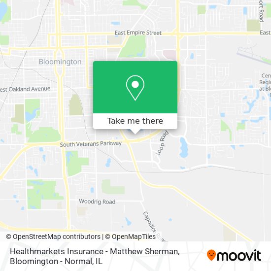 Mapa de Healthmarkets Insurance - Matthew Sherman