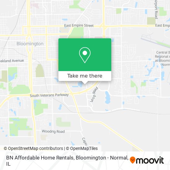 BN Affordable Home Rentals map