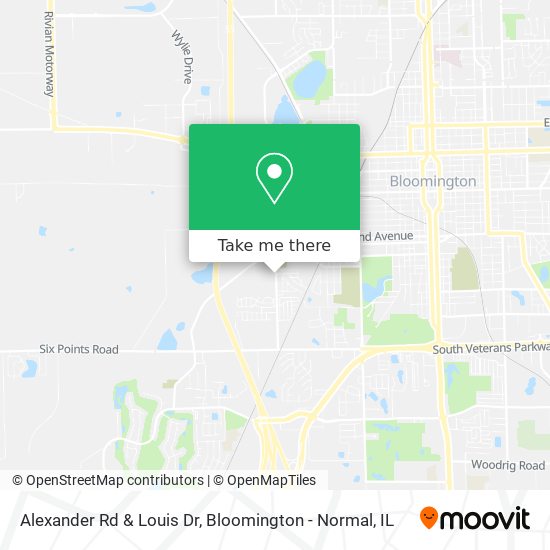 Mapa de Alexander Rd & Louis Dr