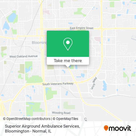 Mapa de Superior Airground Ambulance Services