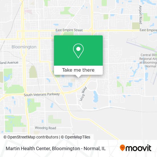 Mapa de Martin Health Center