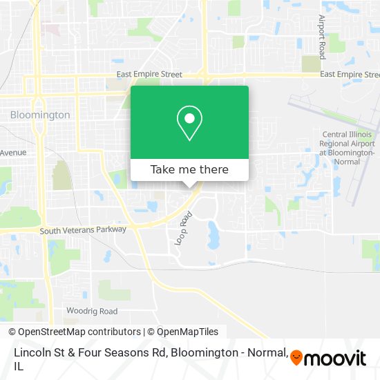Mapa de Lincoln St & Four Seasons Rd