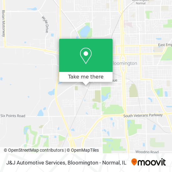 Mapa de J&J Automotive Services