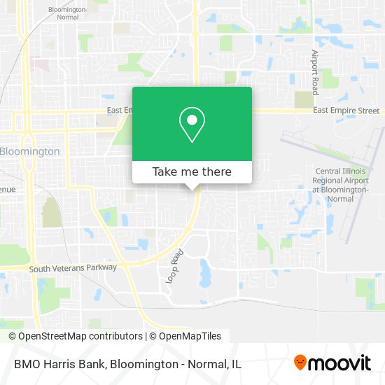 BMO Harris Bank map