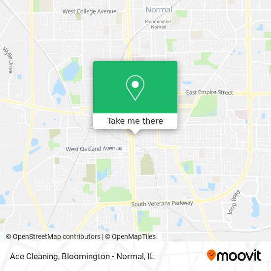 Mapa de Ace Cleaning