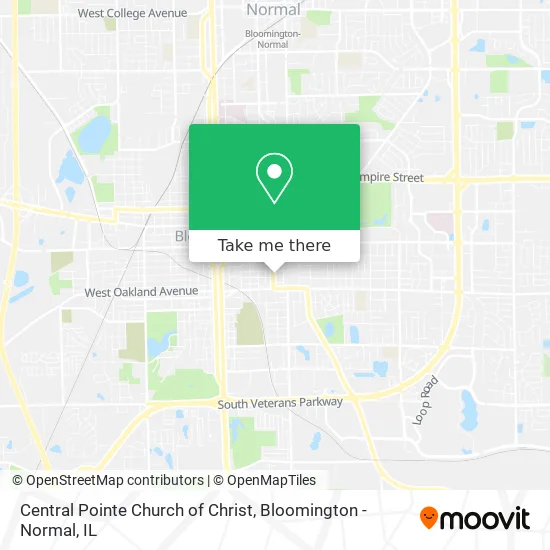 Central Pointe Church of Christ map