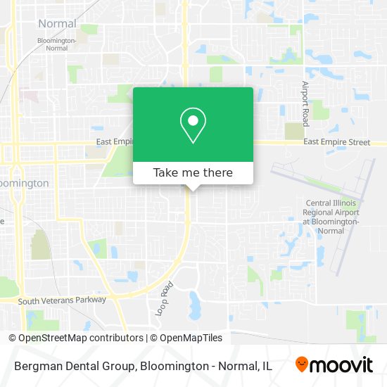 Bergman Dental Group map