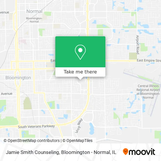 Jamie Smith Counseling map