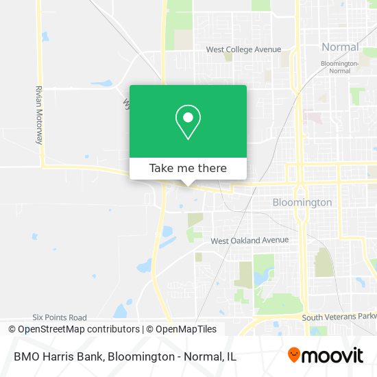 Mapa de BMO Harris Bank