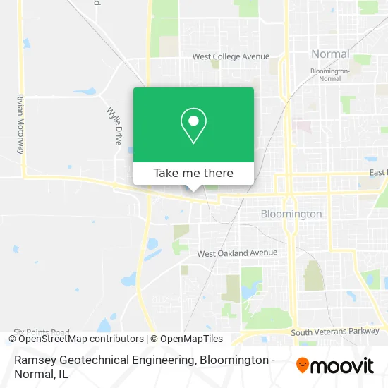 Mapa de Ramsey Geotechnical Engineering