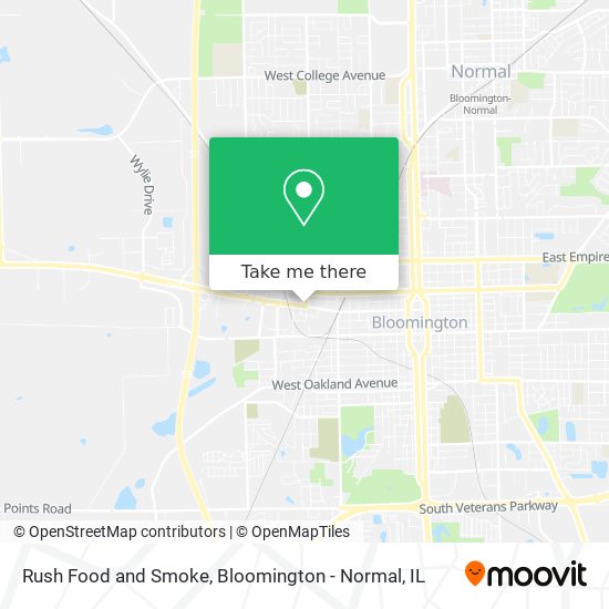 Mapa de Rush Food and Smoke