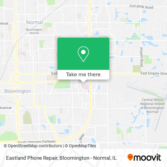 Eastland Phone Repair map