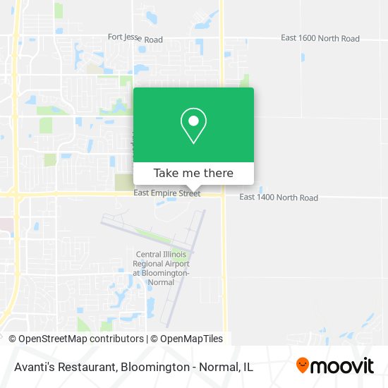 Mapa de Avanti's Restaurant