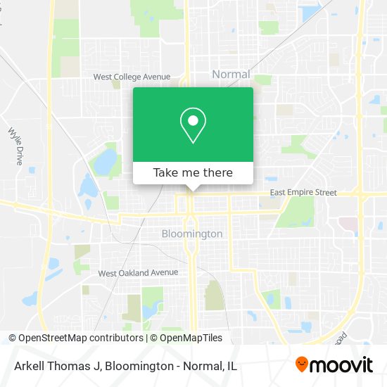 Arkell Thomas J map