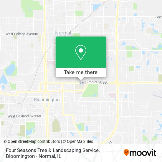 Four Seasons Tree & Landscaping Service map