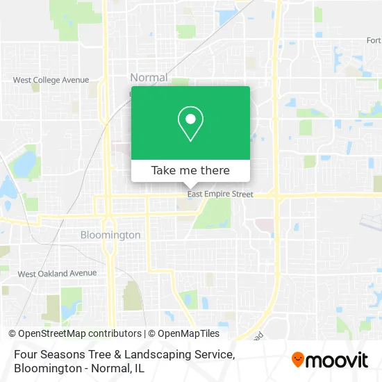 Four Seasons Tree & Landscaping Service map