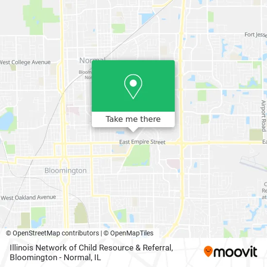Illinois Network of Child Resource & Referral map