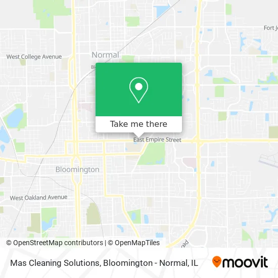 Mas Cleaning Solutions map