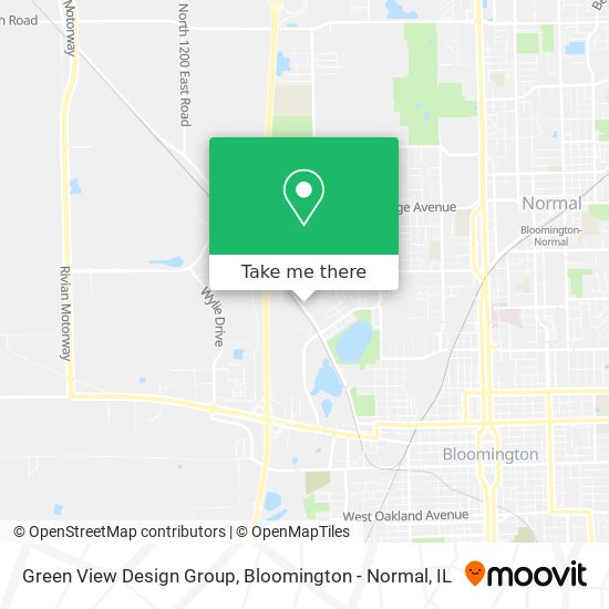 Green View Design Group map