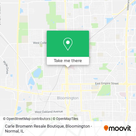Mapa de Carle Bromenn Resale Boutique