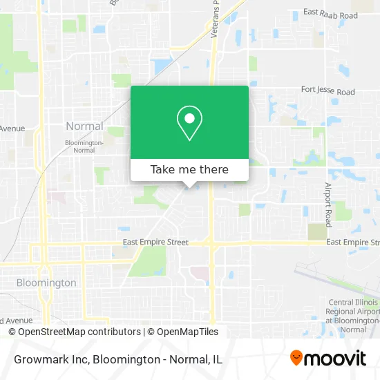 Growmark Inc map