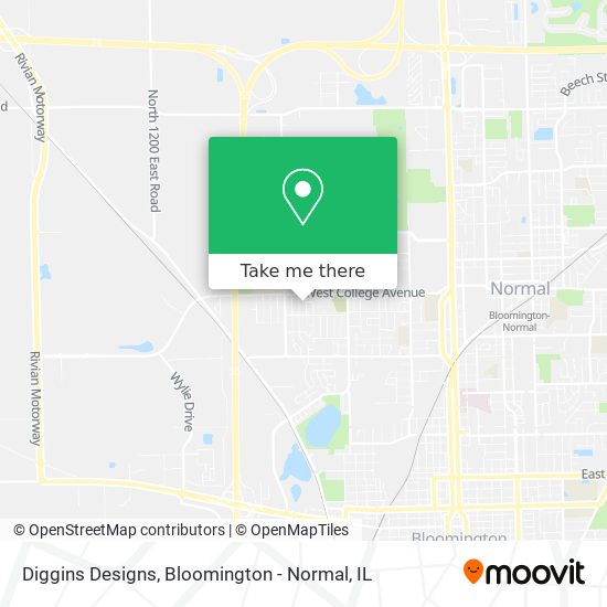 Diggins Designs map