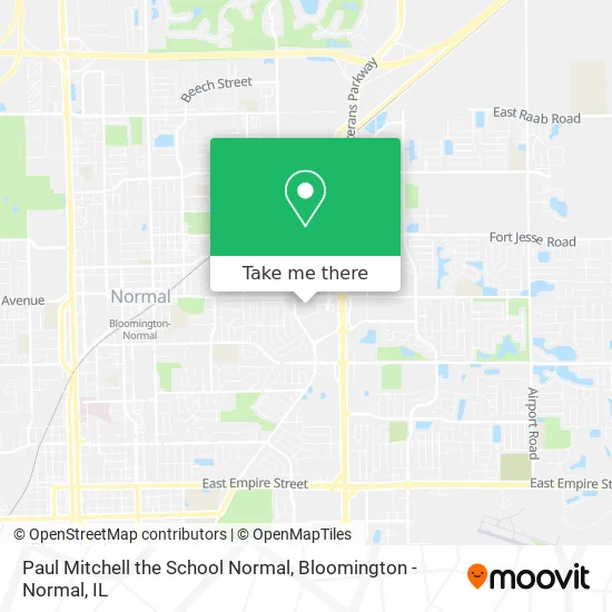 Paul Mitchell the School Normal map