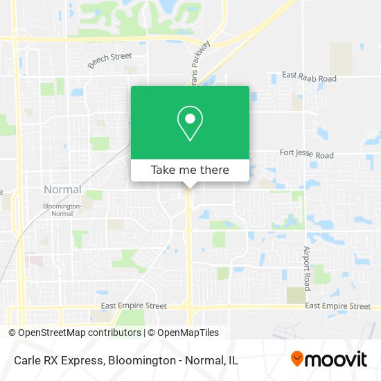 Mapa de Carle RX Express