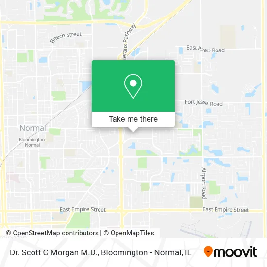 Dr. Scott C Morgan M.D. map