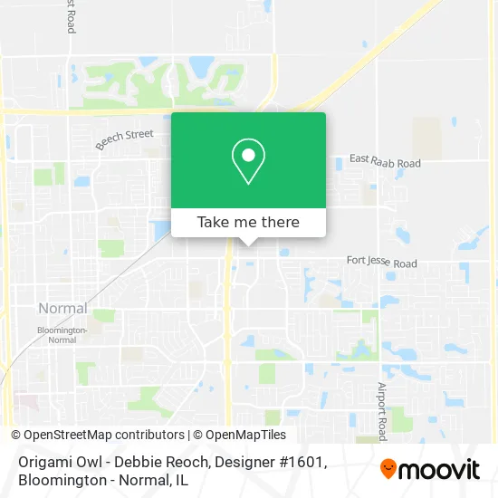 Origami Owl - Debbie Reoch, Designer #1601 map