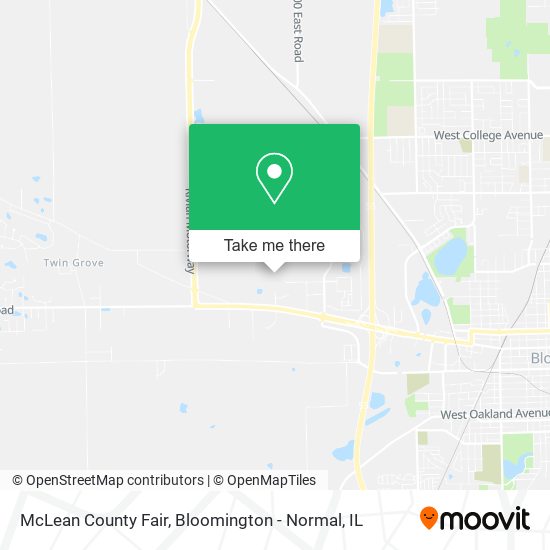 Mapa de McLean County Fair