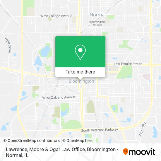 Lawrence, Moore & Ogar Law Office map