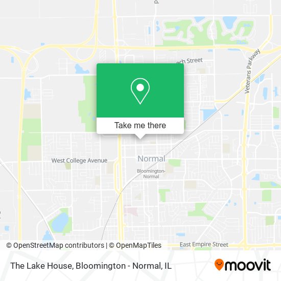 Mapa de The Lake House
